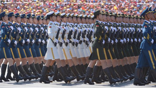 光美国破防了美国阅兵像是战俘开元棋牌中国